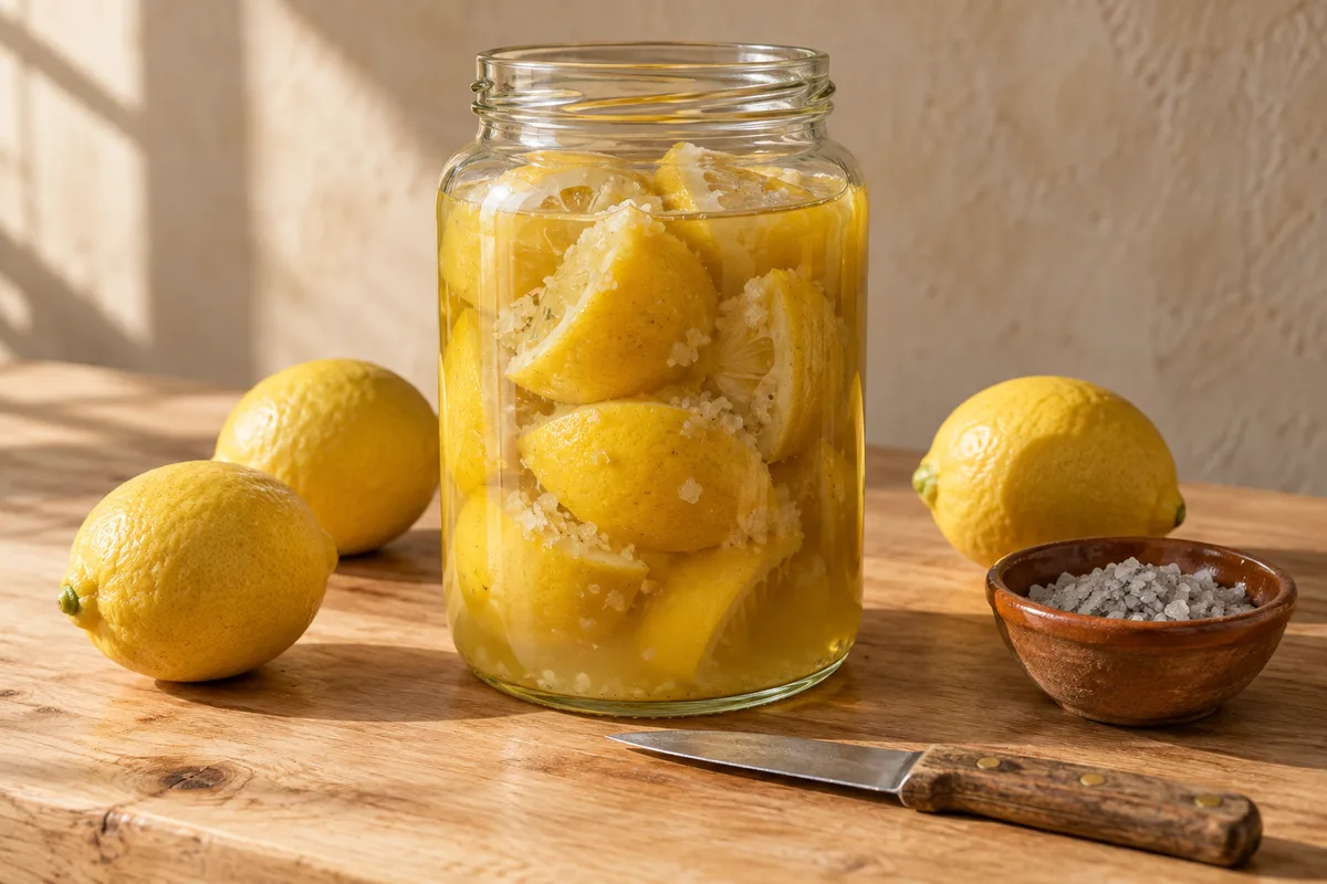 Citrons confits maison : la méthode marocaine au sel